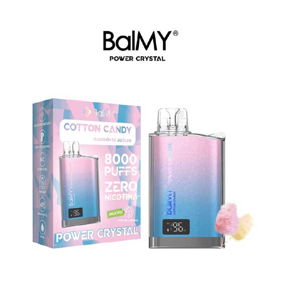 BalMY Power Cotton Candy 0mg - Vaper Desechable