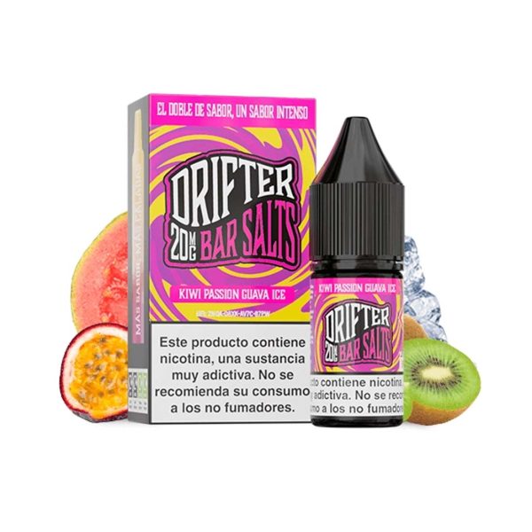 Drifter Bar Salts Kiwi Passion Guava Ice 10ml