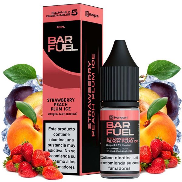 Sales Strawberry Peach Plum Ice 10ml - Bar Fuel