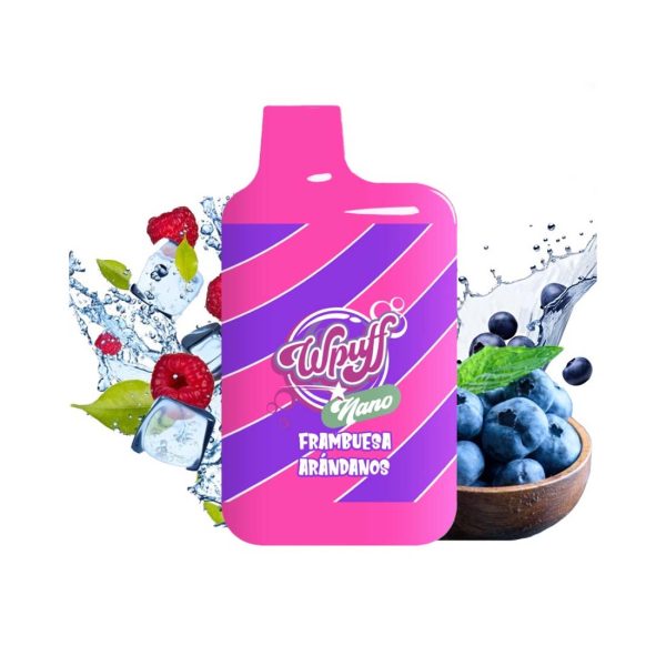 Wpuff Nano 600 Arándanos Frambuesa - Liquideo